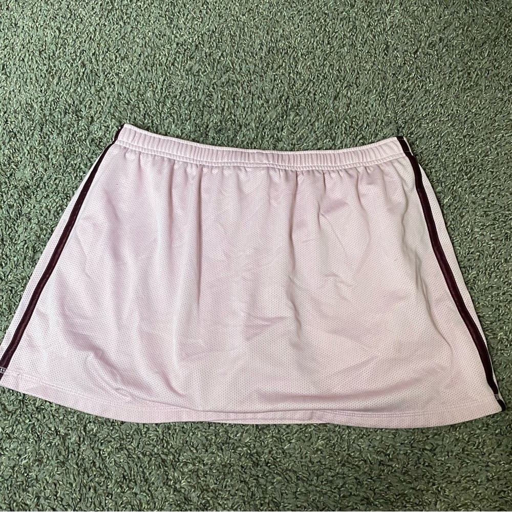 Elegant Light Pink Mini Skirt